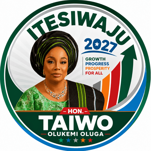 Itesiwaju — Hon. Taiwo Olukemi Oluga emblem